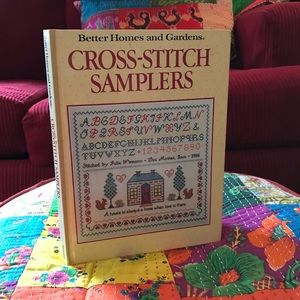1986 BETTER HOMES & GARDENS Cross-Stitch Inst Book
